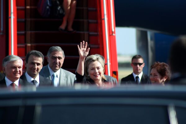 Визит Госсекретаря Хиллари Клинтон в Армению