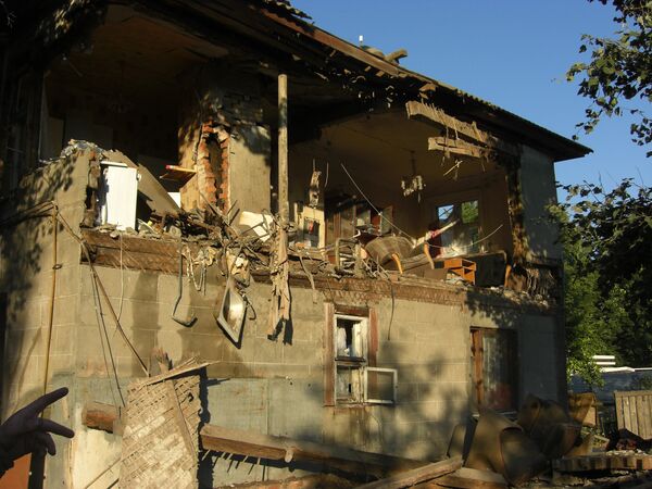 Последствия взрыва электрического бойлера в жилом доме в Подмосковье
