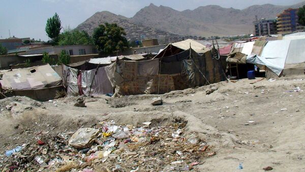 Кабульский лагерь беженцев. Архивное фото