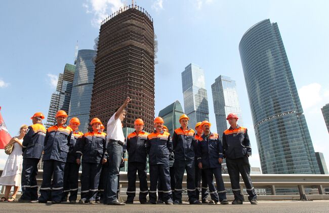 Московский международный деловой центр Москва-Сити. Архив