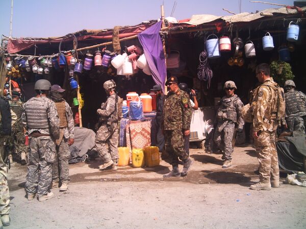 Американские и британские военные в Афганистане. Архив