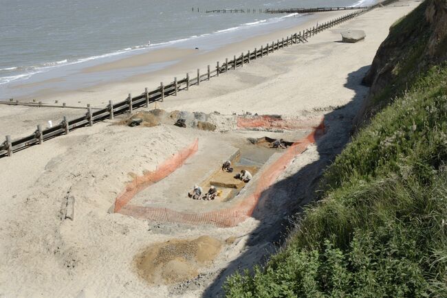 Археологические раскопки в Норфолке Археологические раскопки в Норфолке