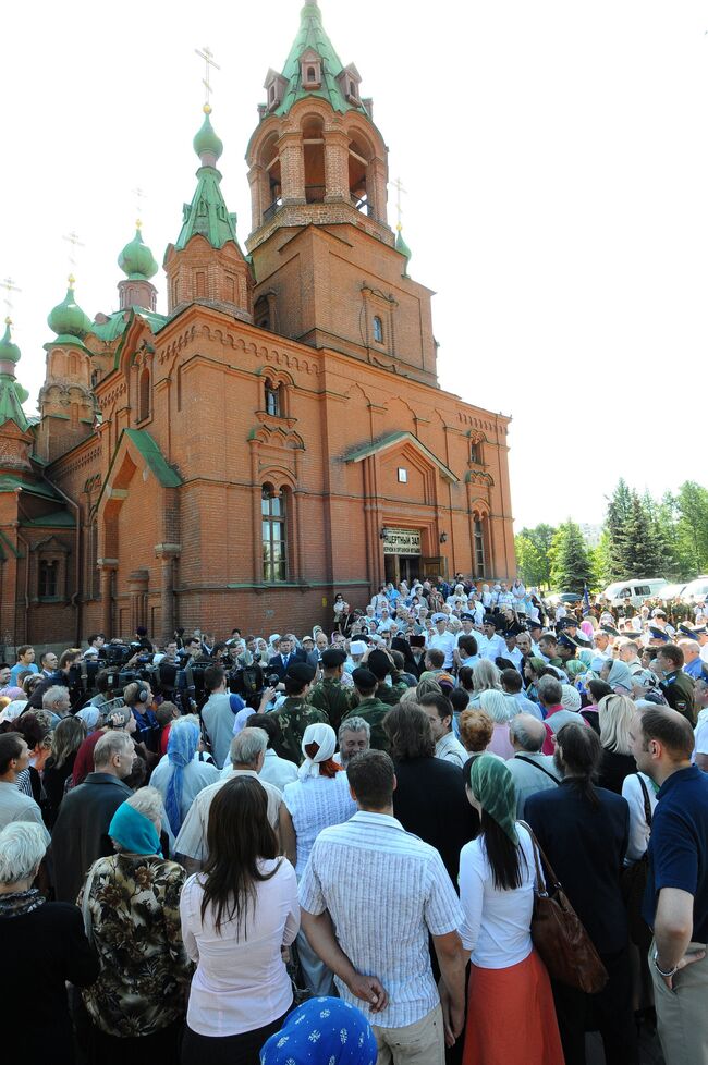 Храм Александра Невского в Челябинске. Архив