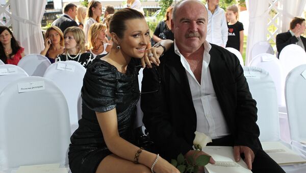 Бизнесмен Николай Агурбаш с супругой Анжеликой