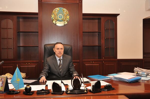 Министр внутренних дел Республики Казахстан Серик Баймаганбетов