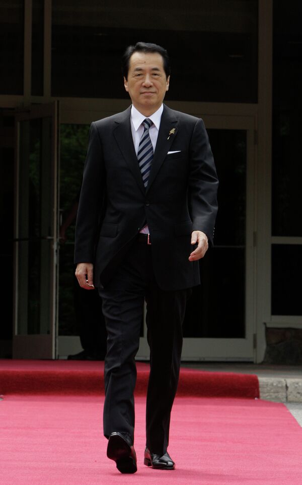 Премьер-министр Японии Наото Кан. Архив.