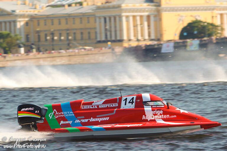 Чемпионат мира по мото-водному спорту в Санкт-Петербурге