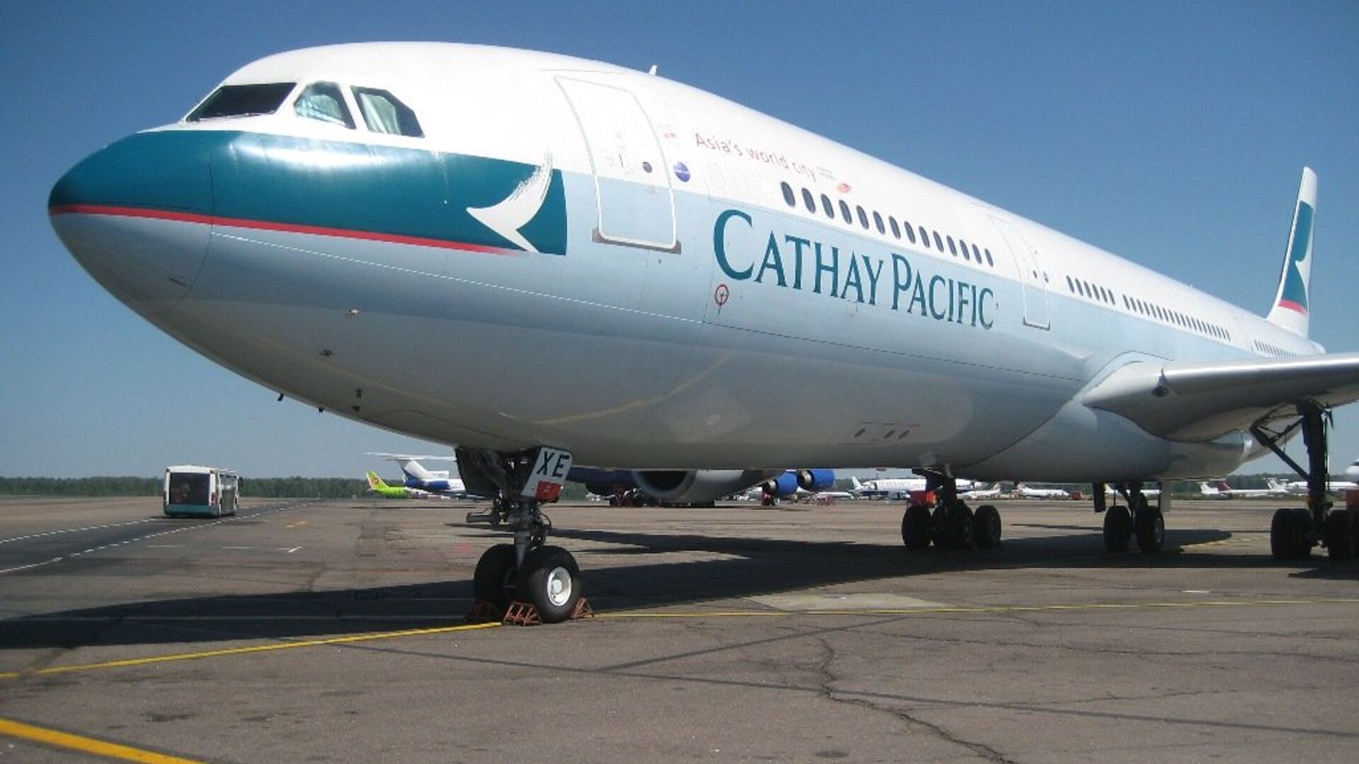 Самолет авиакомпании Cathay Pacific Airways - РИА Новости, 1920, 23.05.2023