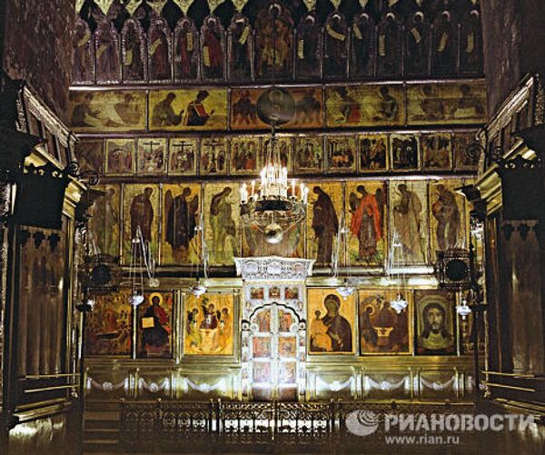 Иконостас Троицкого собора Троице-Сергиевой лавры