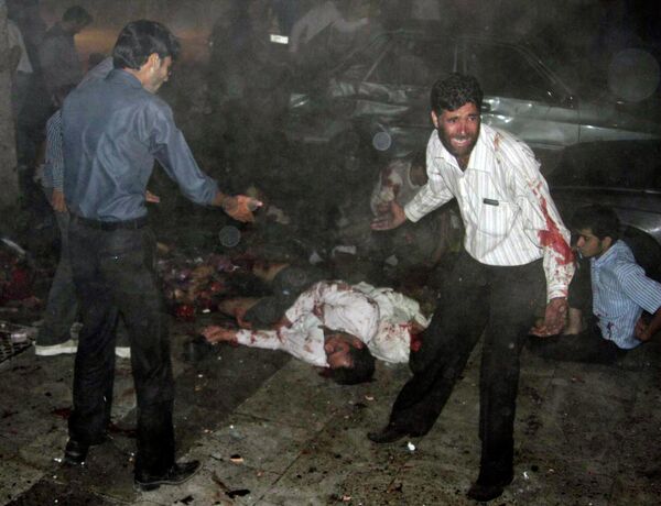 Жертвы взрывов в иранском Захедане (15 июля 2010 г.)