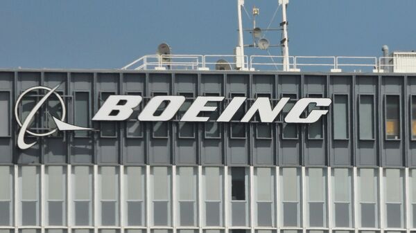 Здание компании Boeing в США