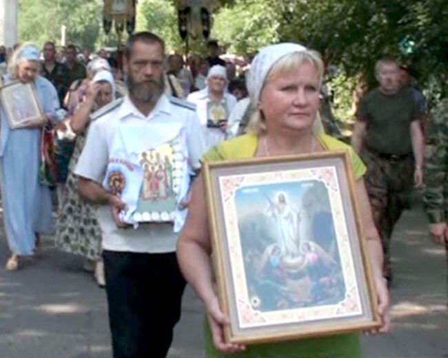 Память царской семьи почтили крестным ходом в Минеральных Водах