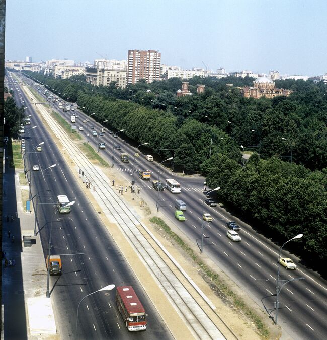 Ленинградский проспект Москвы. Архив