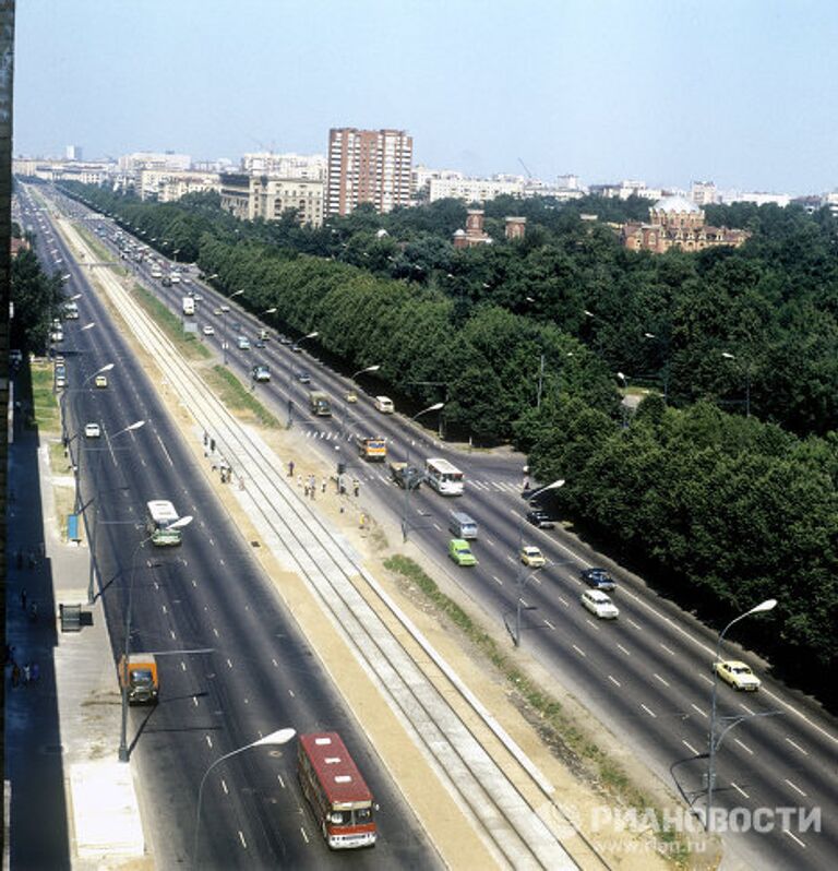 Вид Ленинградский проспект