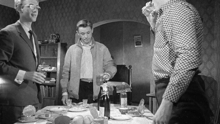 Олег Анофриев, Ростислав Плятт и Василий Лановой в фильме Коллеги Олег Анофриев, Ростислав Плятт и Василий Лановой в фильме Коллеги