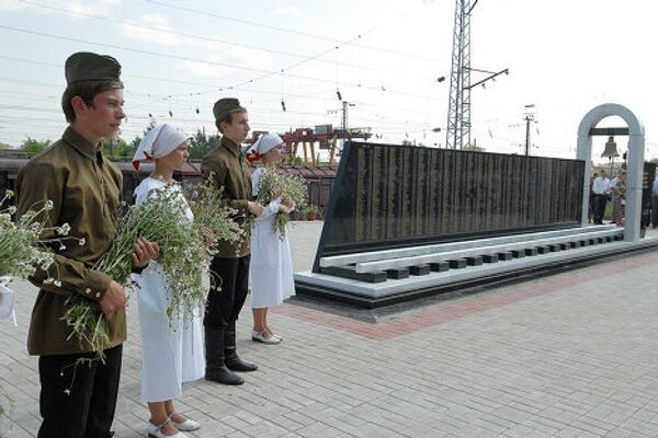 Мемориал эвакуированным в годы войны открылся в Кировской области