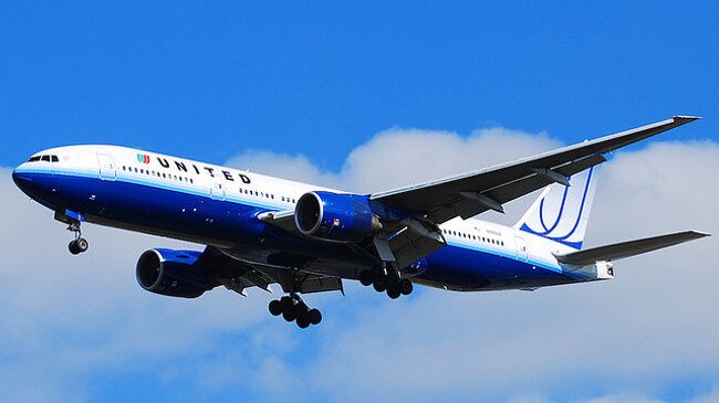Самолет Boeing-777 авиакомпании United Airlines. Архивное фото