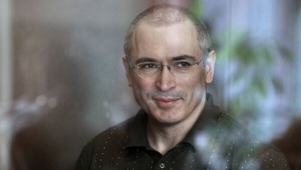 Экс-глава ЮКОса Михаил Ходорковский. Архивное фото