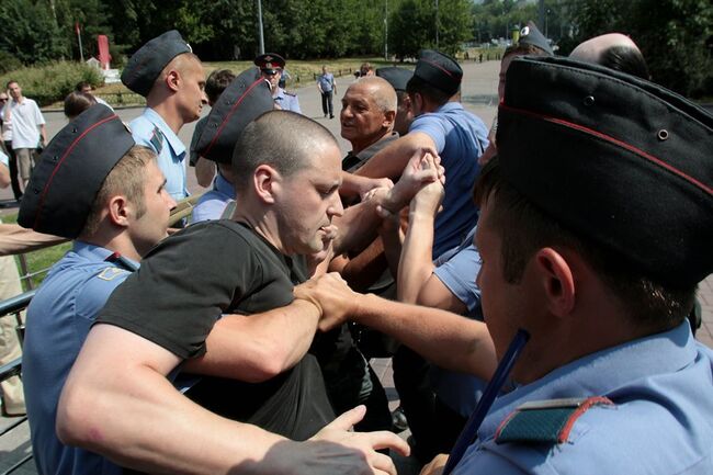 Акция в защиту химкинского леса. Архив