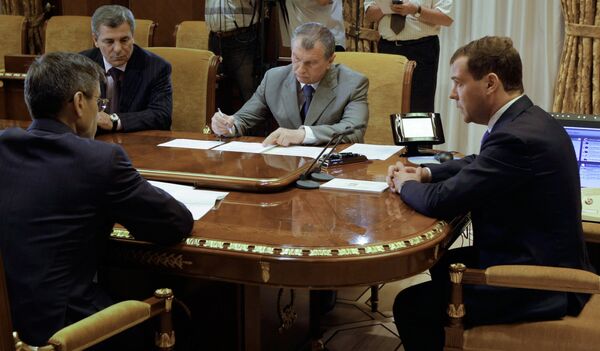 Дмитрий Медведев провел совещание по ситуации вокруг Баксанской ГЭС