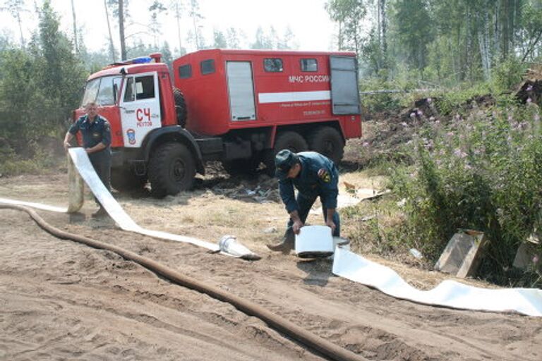 Торфяные пожары в Подмосковье