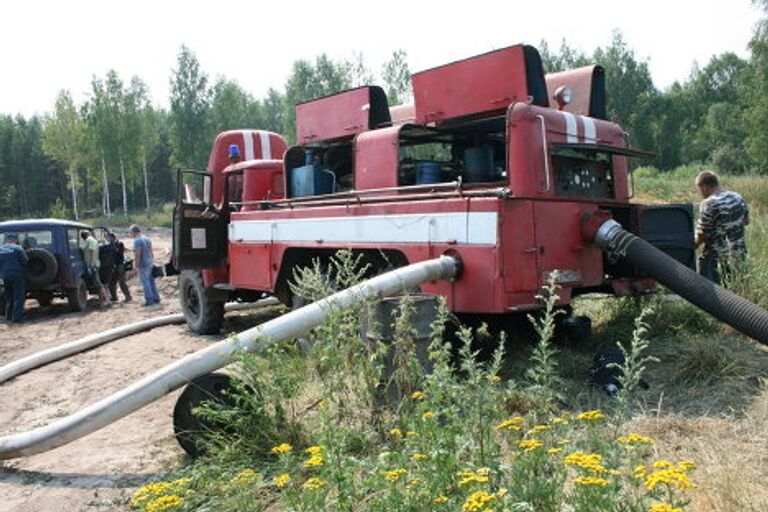 Торфяные пожары в Подмосковье