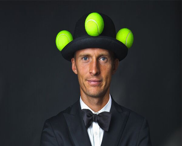 Самый успешный российский теннисист в фотосессии для журнала PROспорт