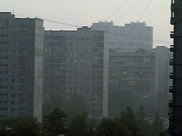 Юг Москвы окутал дым от лесных пожаров