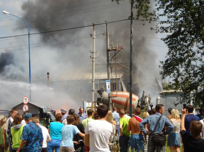 Пожар на Шефской, Екатеринбург