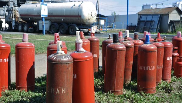 Ликвидация последствий пожара на газозаправочной станции в Екатеринбурге