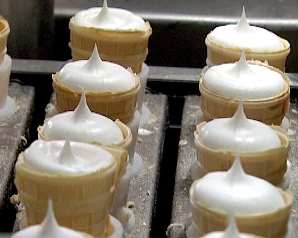 Секреты производства знаменитого пломбира в вафельном стаканчике