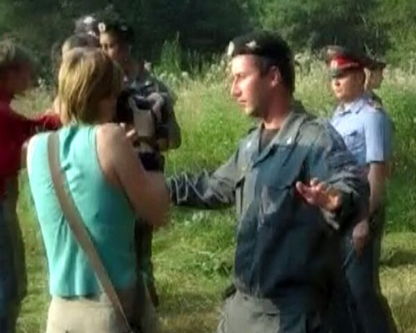 Бойцы ОМОНа задержали 15 человек в лагере защитников Химкинского леса