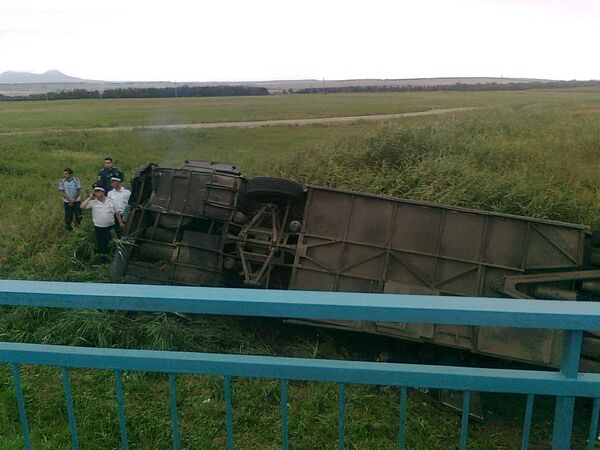 Авария автобуса в Ставропольском крае