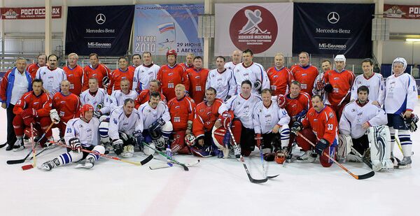 Легенды хоккея и правительство РФ