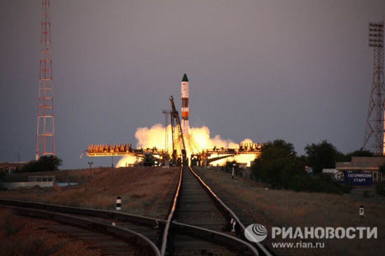 Корабль Прогресс стартовал с космодрома Байконур к МКС