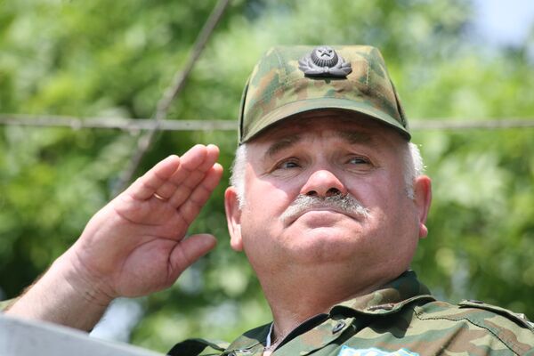 Полковник Анатолий Зверев, командующий российским контингентом Совместных миротворческих сил в Приднестровье