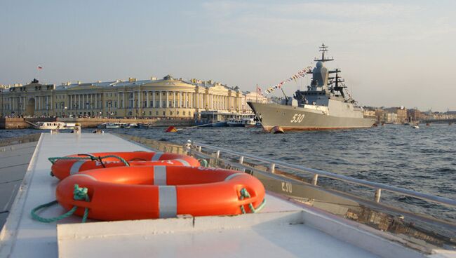 День ВМФ в Петербурге. Архив