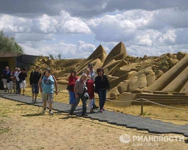 Фестиваль песчаных скульптур в Бланкенберге (Бельгия)