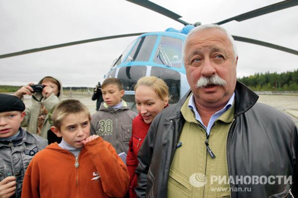Авиационное шоу Вертолеты по имени Ми в Московской области