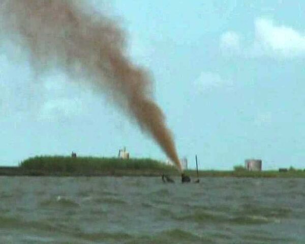 Новая авария с разливом нефти произошла в Мексиканском заливе