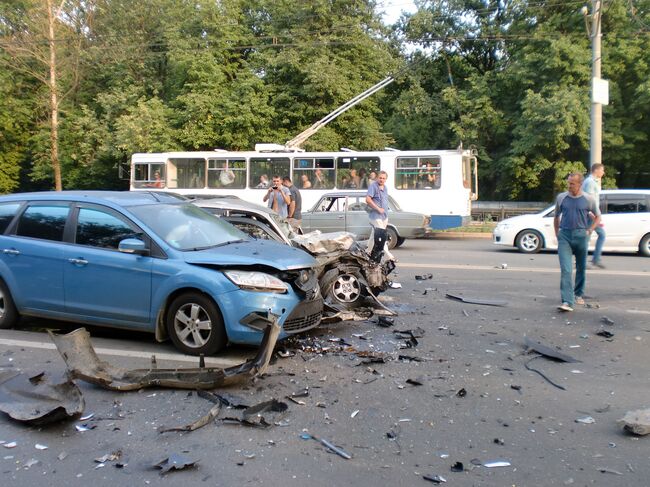 Авария в Подольске