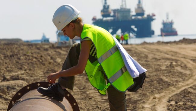 Строительство газопровода. Архивное фото