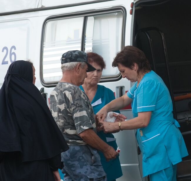 Пострадавшие при взрыве в Свято-Покровском храме в Запорожье