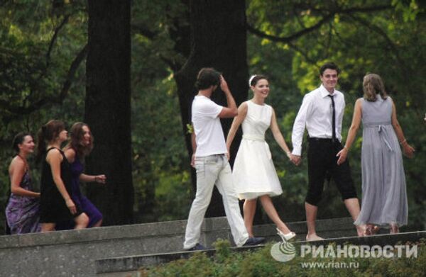 Прием по случаю свадьбы Елизаветы Боярской и Максима Матвеева
