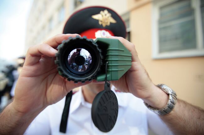 Демонстрация современной спецтехники и транспорта в НПО Спецтехники и связи МВД РФ