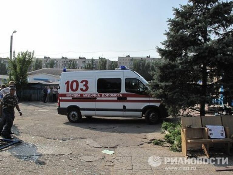 Взрыв в Свято-Покровском храме в Запорожье