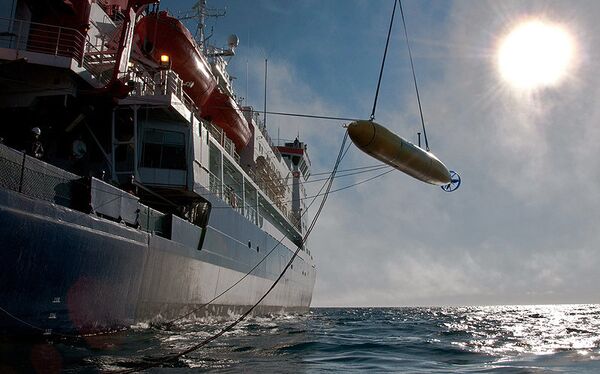 Германский подводный робот отправляется в первое путешествие в Арктике
