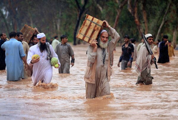 Наводнение в Пакистане. Архив