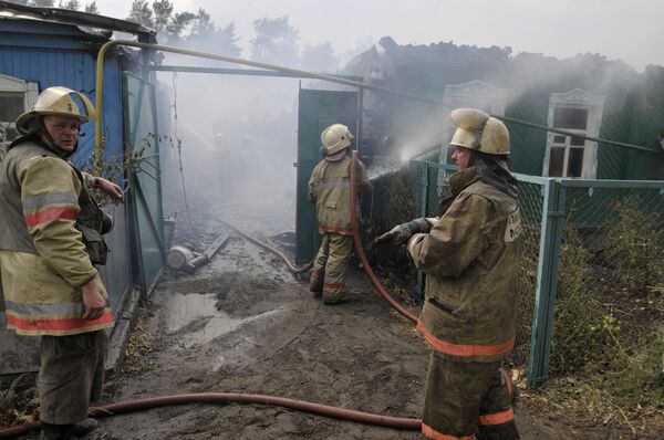 Пожары в Воронеже