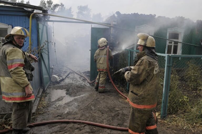 Пожары в Воронеже